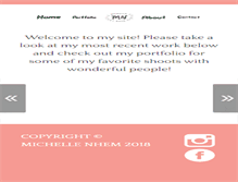 Tablet Screenshot of michellenhem.com